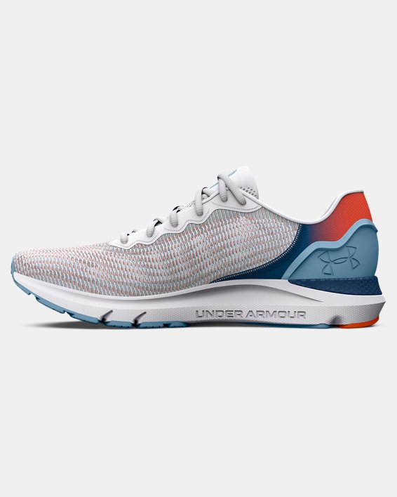 Men's UA HOVR™ Sonic 6 Breeze Running Shoes in White image number 1